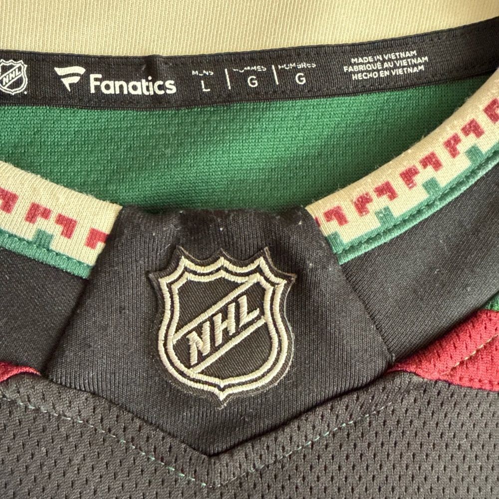 Men’s Fanatics Derek Stepan #21 Arizona Coyotes Retro Kachina Jersey Sz L - RARE - Picture 4 of 7
